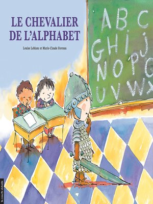 cover image of Le chevalier de l'alphabet
